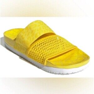 NWOB Adidas x Stella McCartney Vivid Yellow Stella-Lette Slide Sandals Size 8